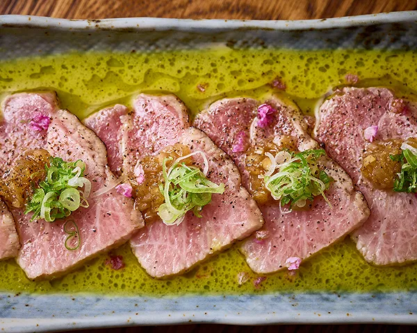 Japanese wagyu tataki
