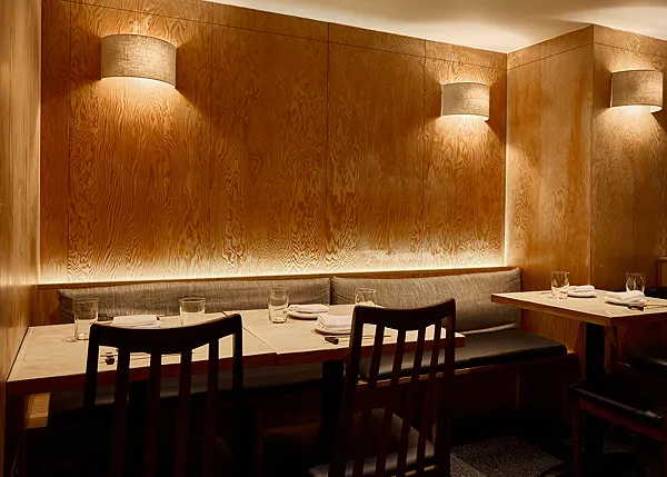 Japanese restaurant tables