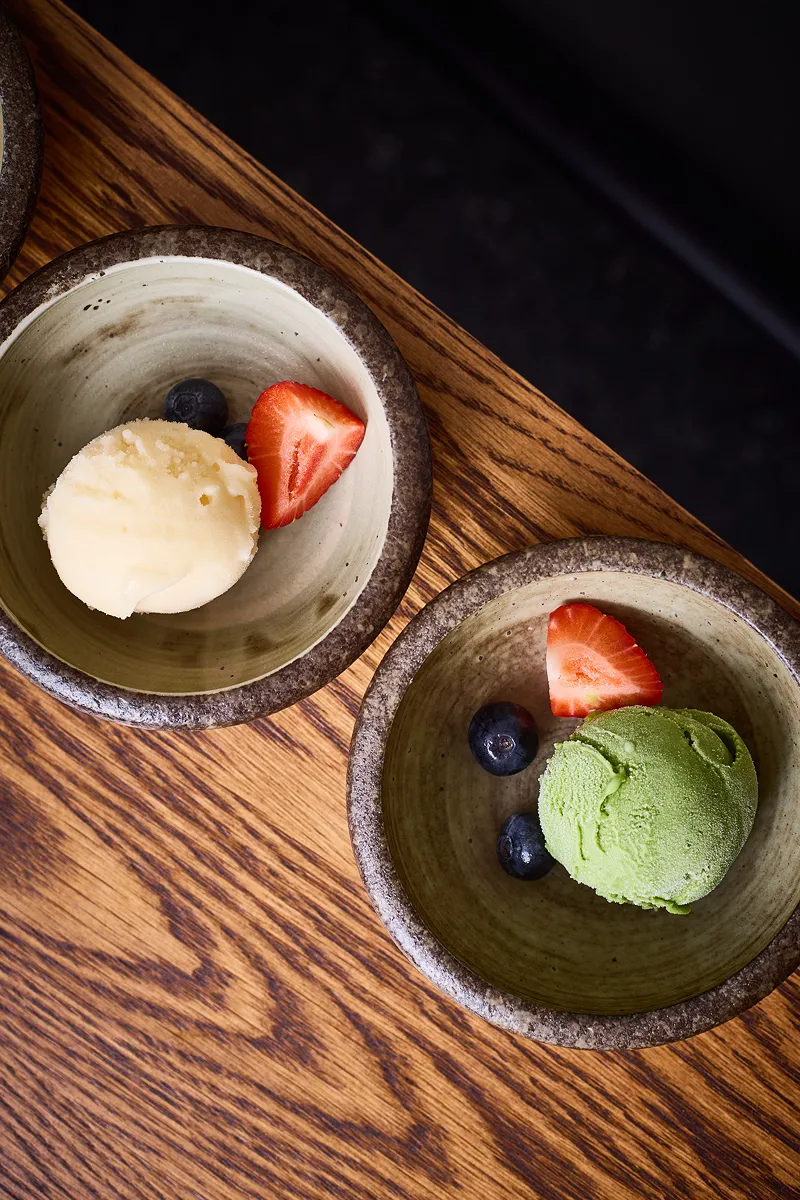 Matcha ice cream