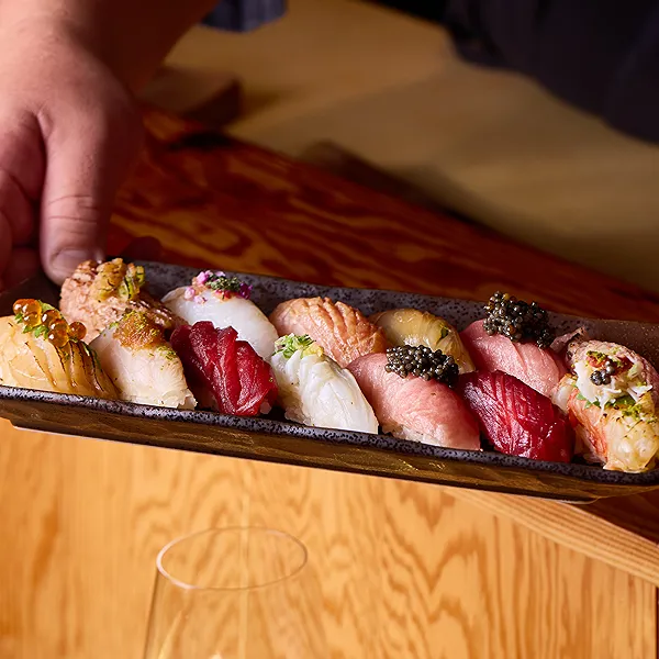 Omakase iigiri suchi at Omakase Counter