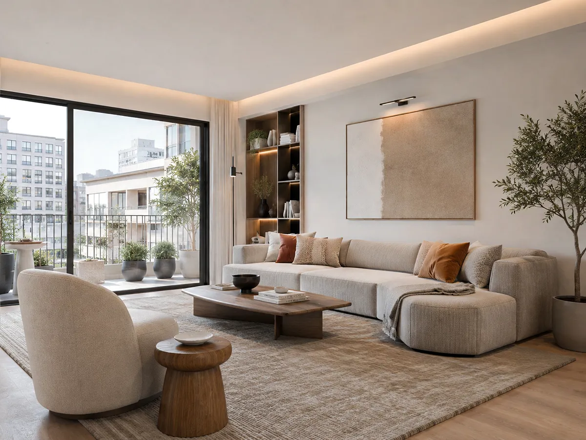 Living room in a London home