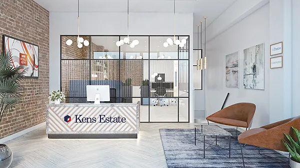Letting Agent Reception Desk